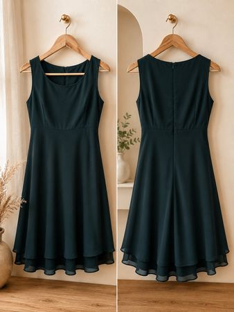 Belle robe verte Beechers Brook taille S