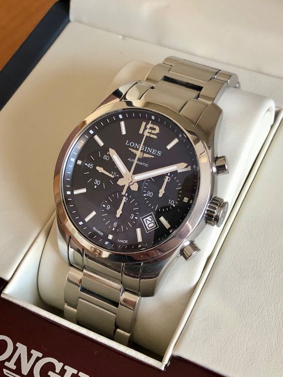 LONGINES Conquest Classic Schaltradchrono Box Papers Kaufen