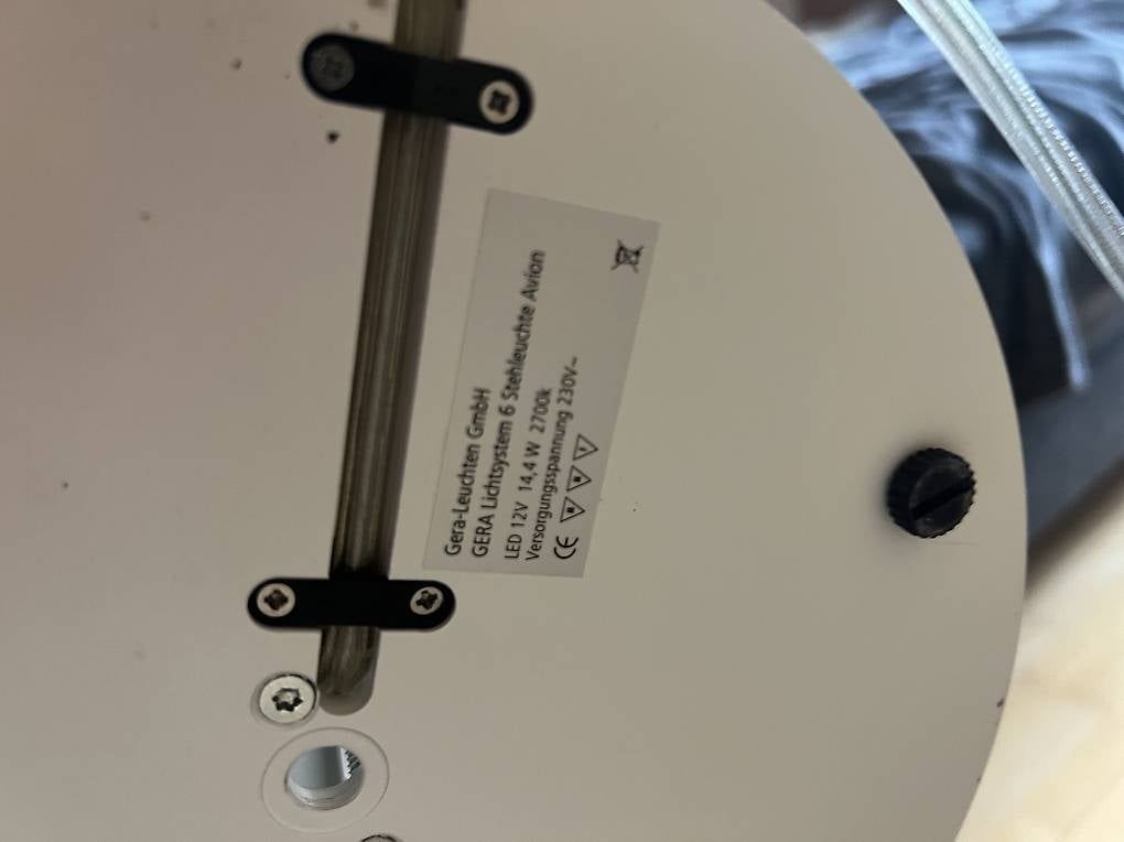 Lampade: GERA Avion Designer LED-Stehleuchte – Usato da Neunkirch venduto da jus_rxz6 1