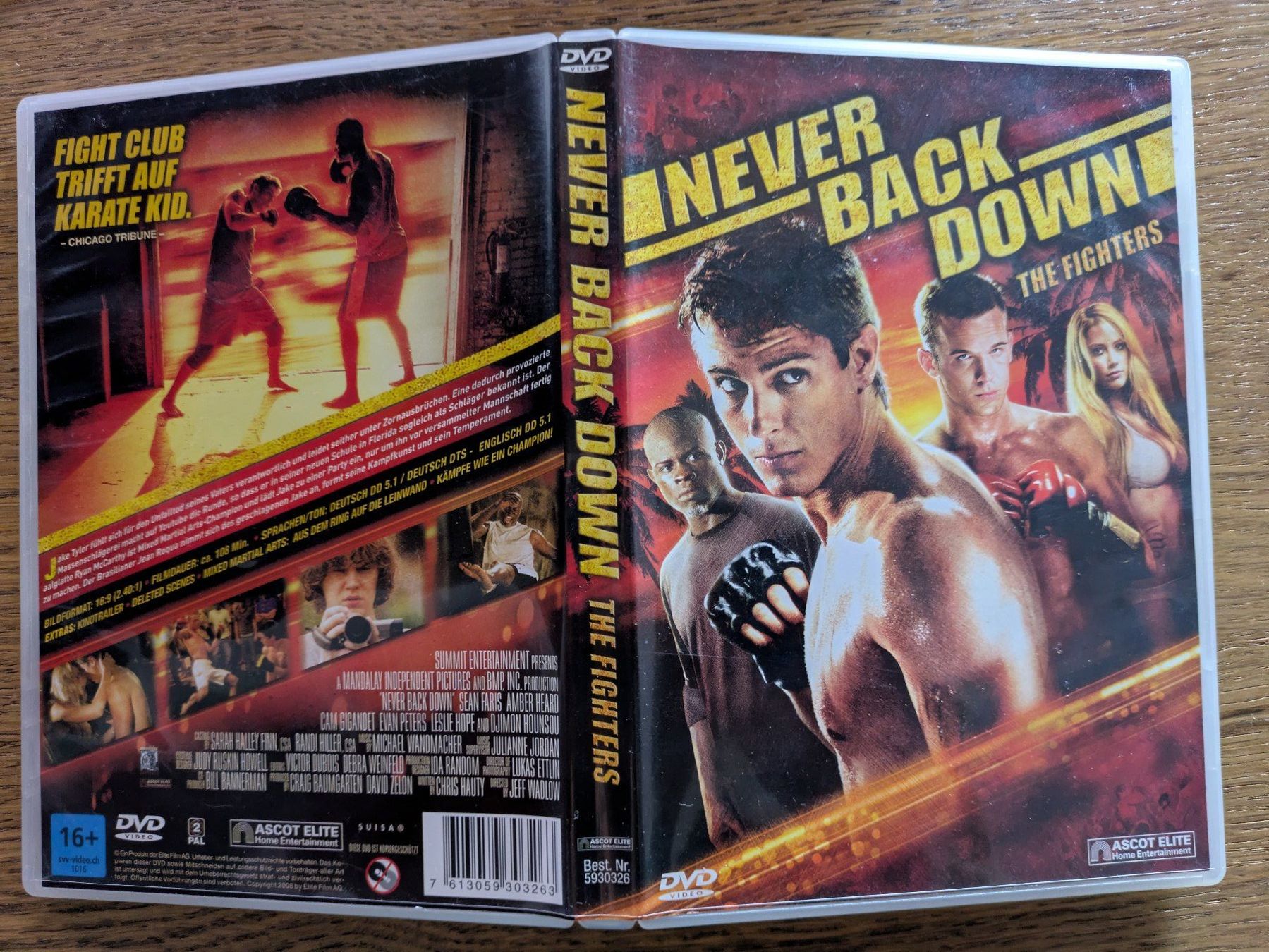 Tutti i DVDs: Never Back Down - The Fighters (DVD) – Usato da Männedorf venduto da Pacer19 1