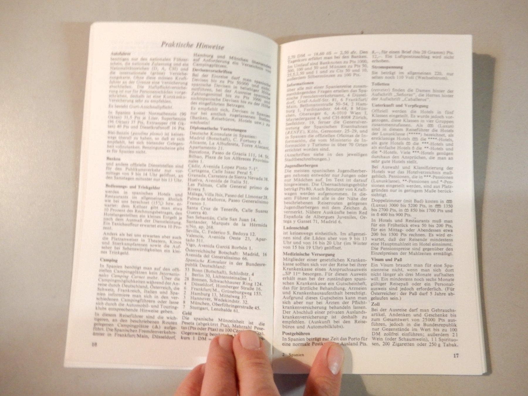 Bücher: Reiseführer Spanien Polyglott mit 28 Illustrationen 1978 – Gebraucht aus Erstfeld von Mario_boe0 4