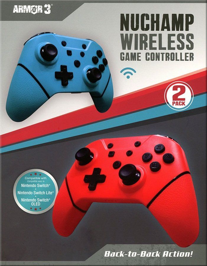 Controller: Wireless Controller "Blue/Red" Doppelpack (SWITCH) – Neu und originalverpackt aus Thun von Gameparadise