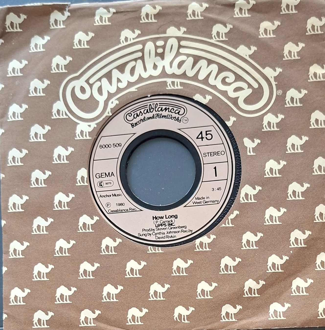 Dischi in vinile: Vinyl-Single Lipps Inc - How Long – Usato da Langenthal venduto da Modo39