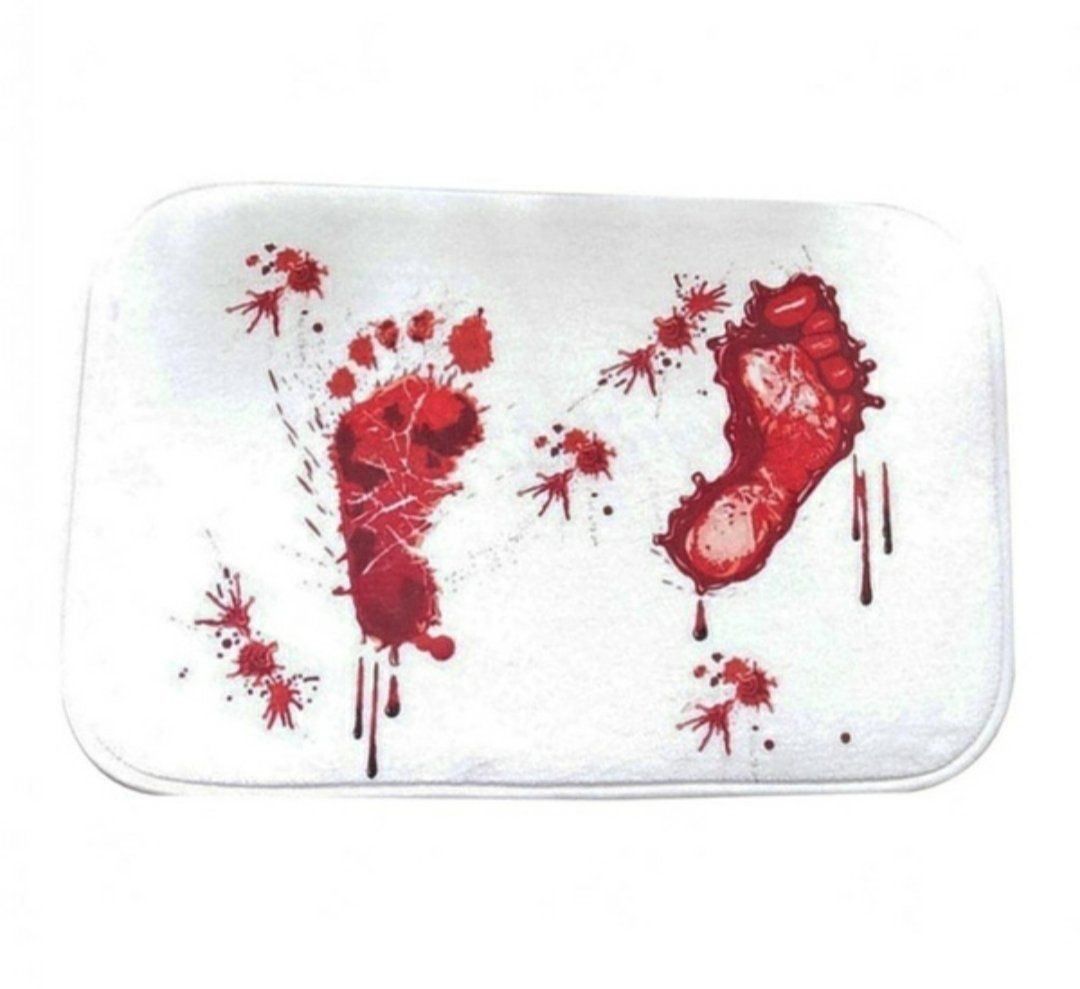 Tappeti: Teppich blutige Abdrücke 60x40cm Halloween – Nuovo e nell'imballaggio originale da Walenstadt venduto da emynmuil1 1