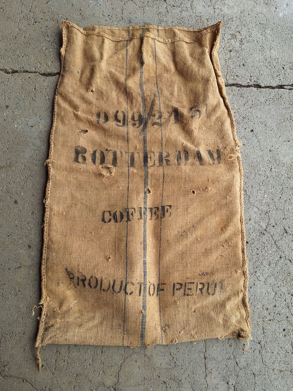 Tessuti: 1 Stk. Jutte Sack, Rotterdam (alt) – Usato da Eriswil venduto da corolla05