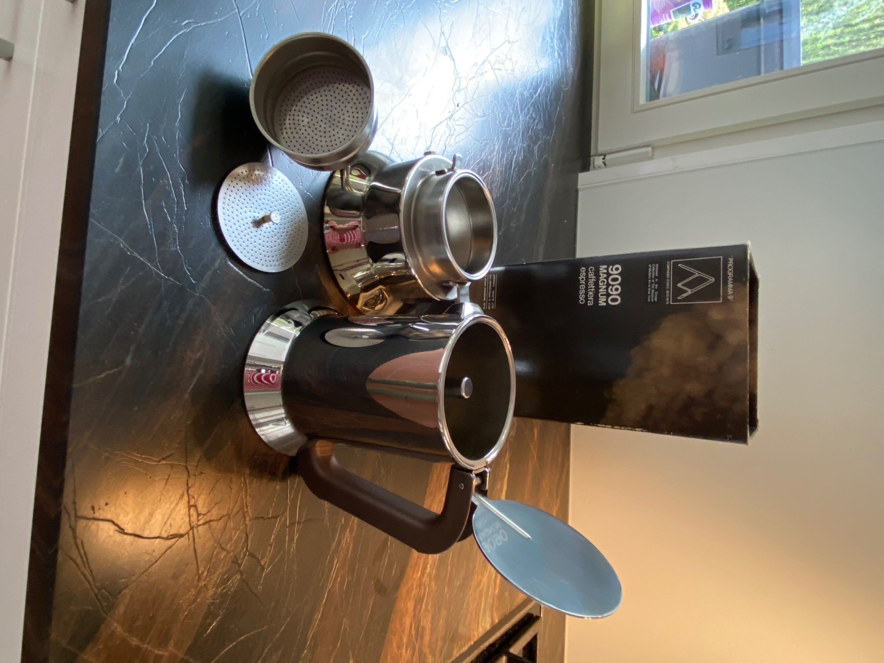 Alessi Macchine per caffè & Macchine per espresso: Alessi 9090 Espressomaschine - Design Klassiker – Nuovo (secondo la descrizione) da St. Gallen venduto da cibello 2