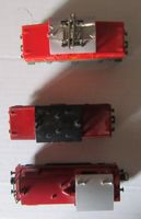 3 Modelleisenbahn Lokomotiven rote Loks Konvolut guter Zu...