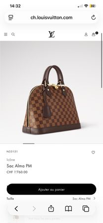 Sac Louis Vuitton ALMA PM