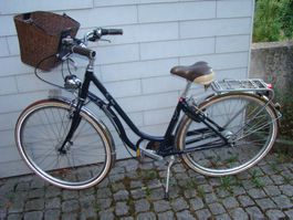 Citybike Diamant Topas Villiger dunkelblau Retroausführung