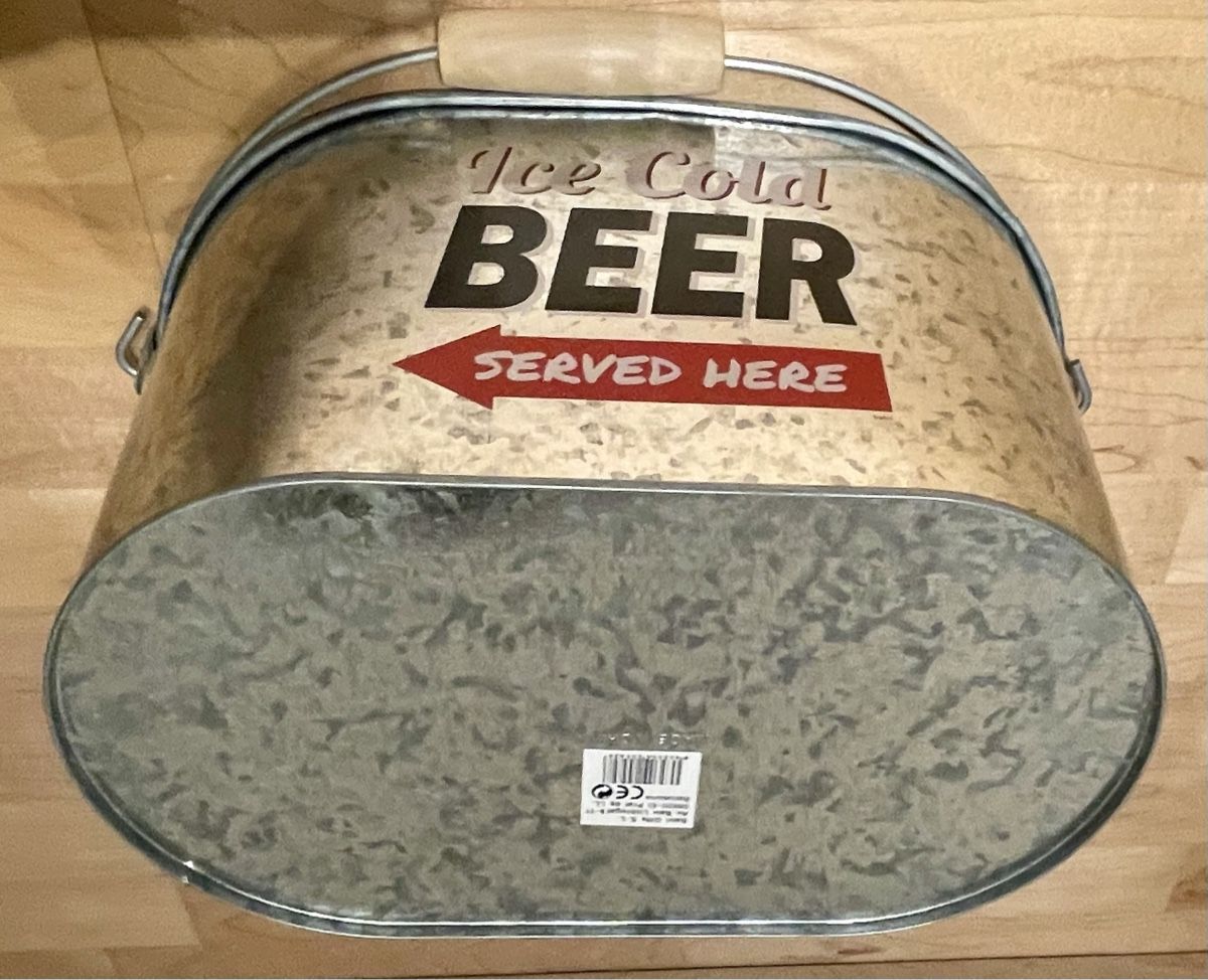 Altro per la casa: Ice Cold Beer Bierkühler Metalleimer Kühler Kühlbox – Nuovo (secondo la descrizione) da Zürich venduto da mar_9xc5 3