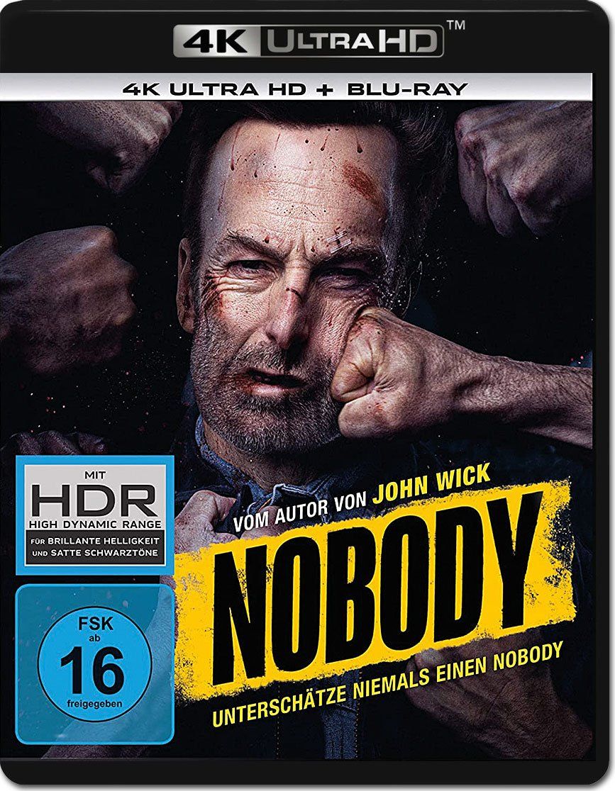 Tutti i DVDs: Nobody Blu-ray 4K UHD (2 Discs) – Nuovo (secondo la descrizione) da Baar venduto da AudiRS32024