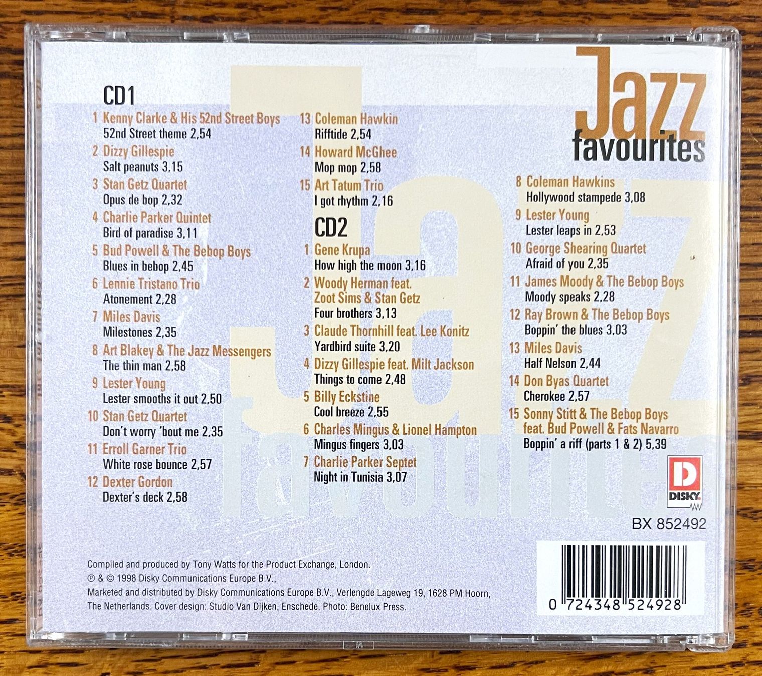 CD: JAZZ FAVOURITES CD – Usato da Oftringen venduto da Vucki 1