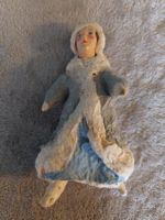 Antike Watte-Puppen-Figur als Christbaumschmuck, Rarität!