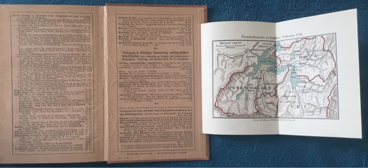Libri: Antikes Buch Wilhelm Tell – Usato da Schlieren venduto da Jeajet 7