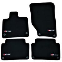 Velours Fussmatten für Audi Q7 4L 2006-2015 5-Sitzer