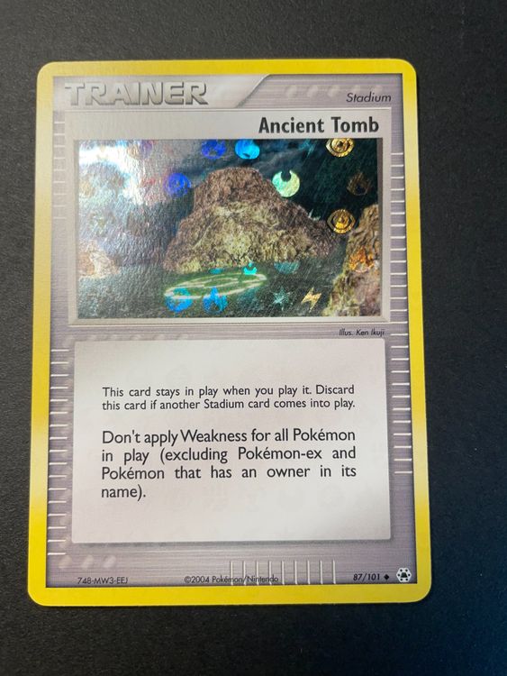 Ancient Tomb 87/101 Reverse Holo EX Hidden Legends | Kaufen auf Ricardo