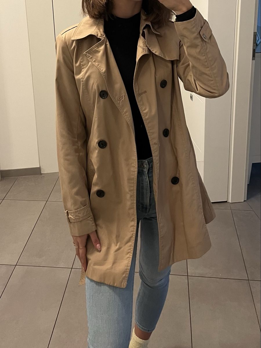 Zara Cappotti: Trench Coat beige taille M stradivarius – Nuovo (secondo la descrizione) da Aigle venduto da sow_m7gm 1