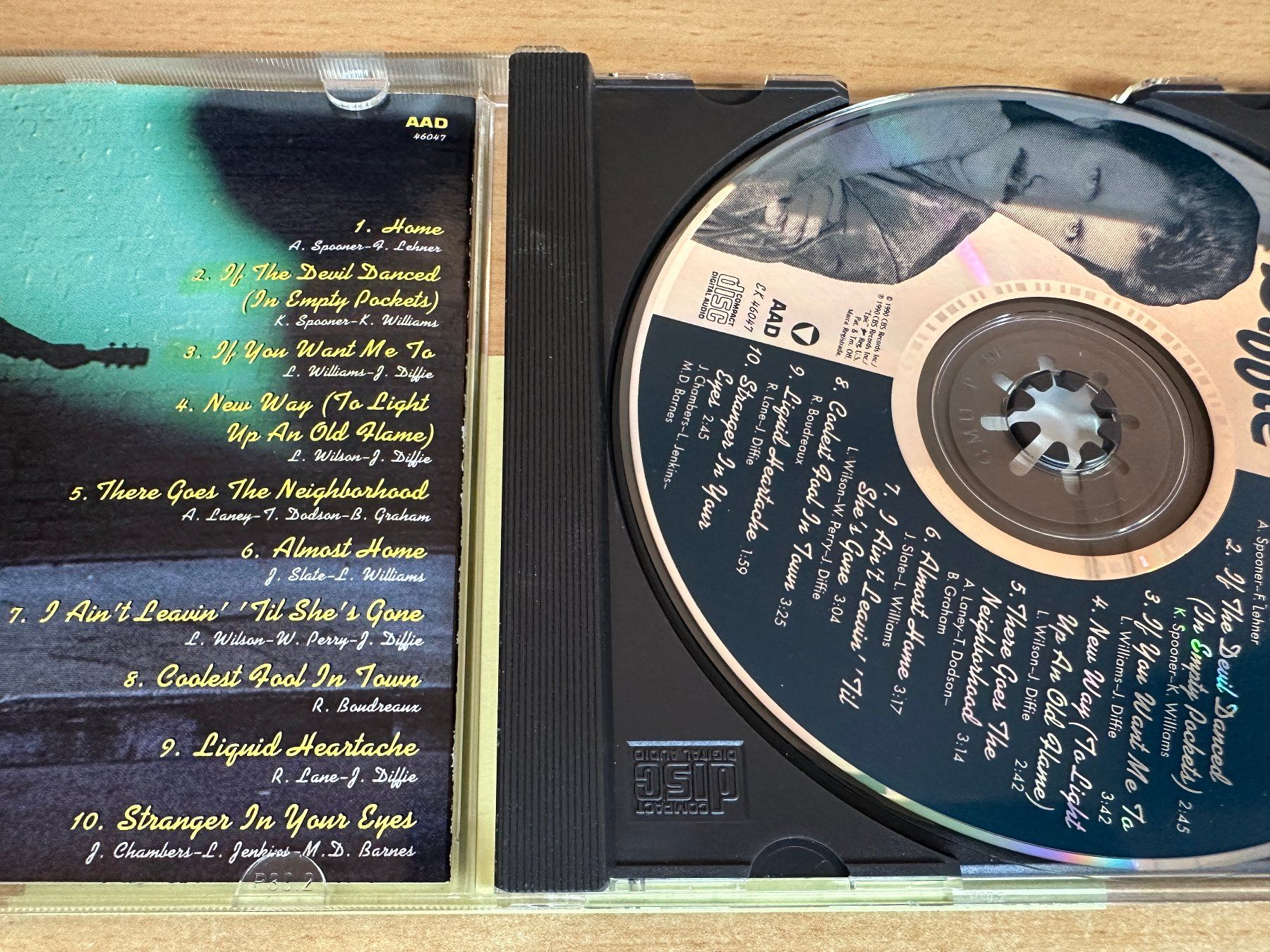 CD: Joe Diffie – A Thousand Winding Roads – Usato da Rikon im Tösstal venduto da Alpenmutz 2