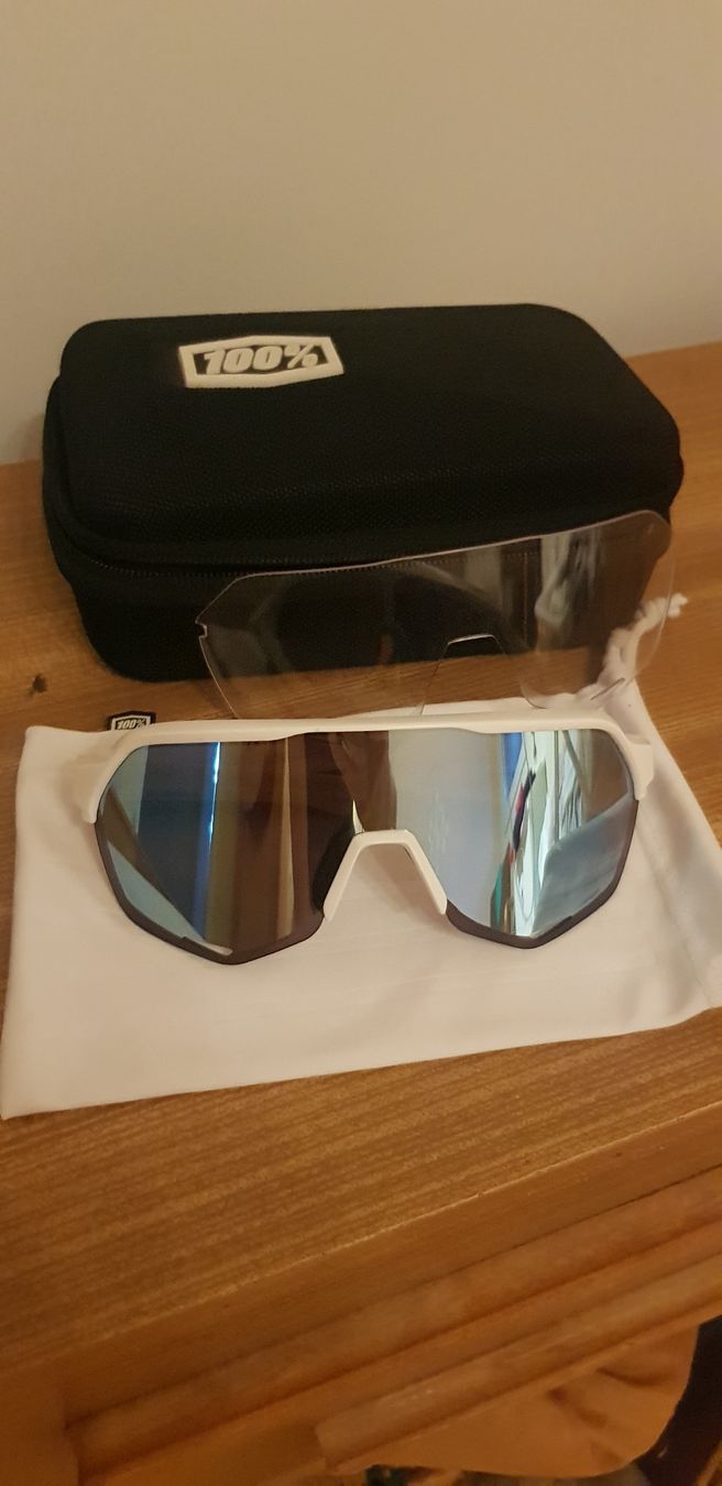 Brillen & Gläser: Velobrille 100% S2 weiss – Gebraucht aus Eschenbach LU von OnPh21