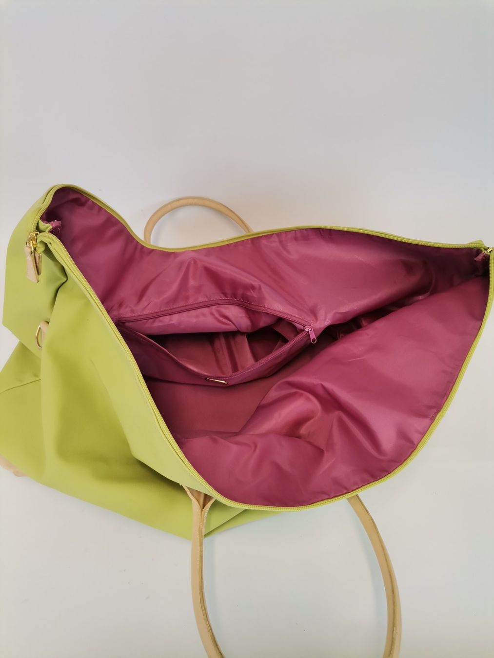 David Jones Borse da donna: DAVID JONES - Damen Shopper PVC green/Lime – Usato da Schaffhausen venduto da Restwert_SH 8
