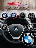 BMW Lenkrad Emblem Logo 45mm in Blau/Weiss Neu