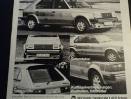 Prospekt Werbung Talbot Horizon Silver Cup 1980