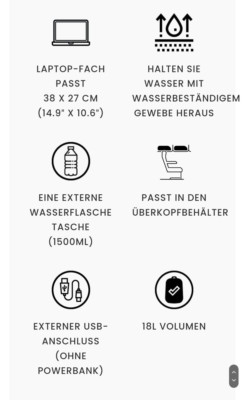 Nordace Rucksäcke: Nordace Comino Rucksack – Neu und originalverpackt aus Büttikon AG von PAM120319 6