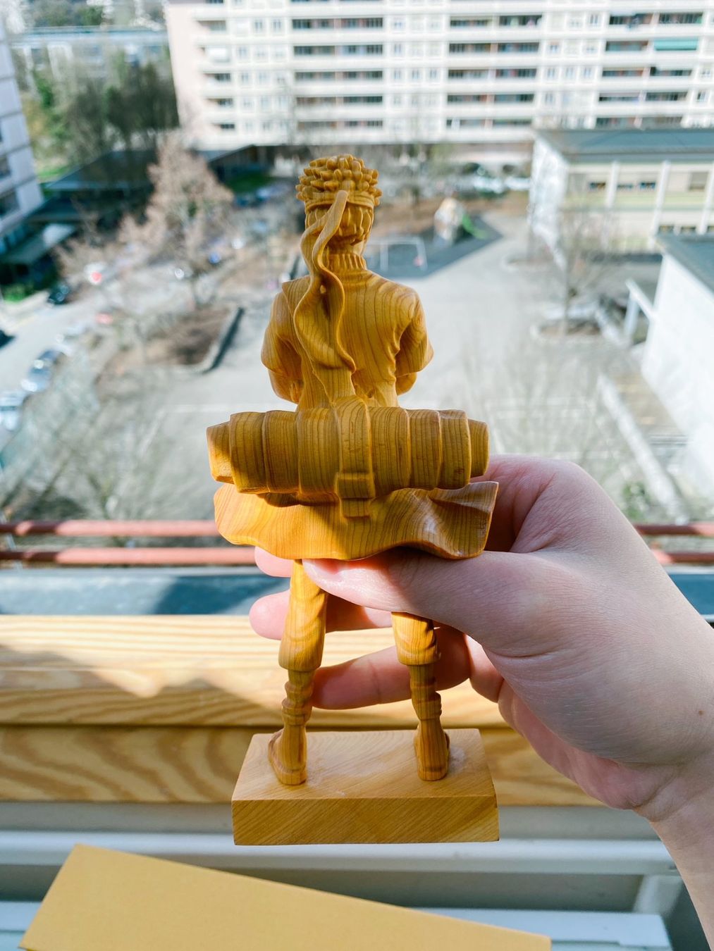 Figuren: Naruto wooden craft figure – Neu und originalverpackt aus Genève von F-Rex 3
