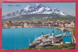 LUZERN UND PILATUS, 4.5.1920, FELDPOST