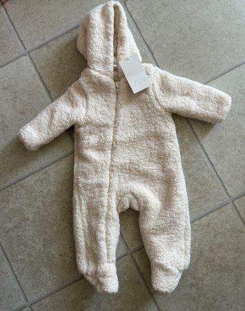 Nouvelle combinaison en peluche pour bébé de 3 à 6 mois