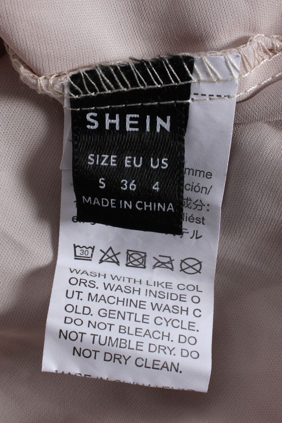 Shein Robes: SHEIN Kleid beige/rosa – D'occasion à Zollikofen par Restwert_Zollikofen 3