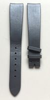 Uhrarmband Leder Silberfarbe - satiniert, strukturiert