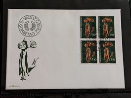 Ersttagsbrief, Fürstentum Liechtenstein, Vaduz 1972