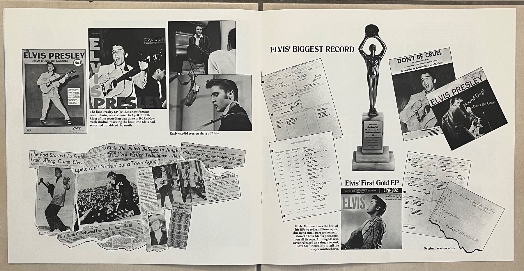 Dischi in vinile: ELVIS - A LEGENDARY PERFORMER - Volume 1 - 33 Tours – Usato da Bussigny venduto da vinyl-pas-cher 8
