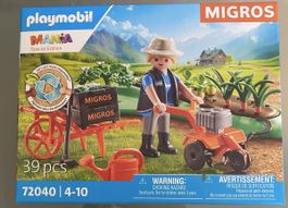 Playmobil Migros Mania Gemüsefeld 72040 (Neu)
