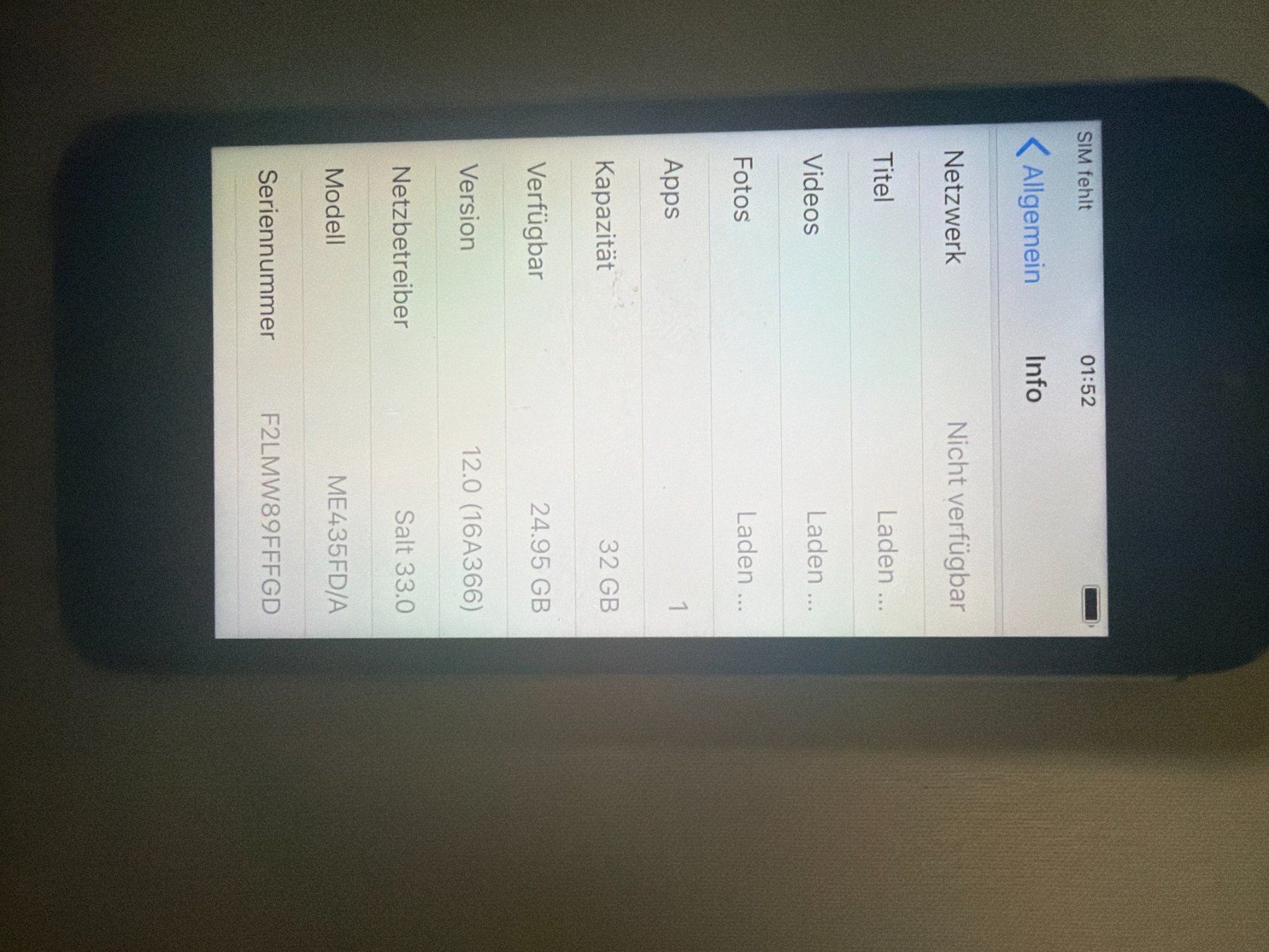 Apple Telefoni cellulari / Smartphones: iPhone 5S - 32GB – Usato da Schönenberg TG venduto da Superguddy777 2