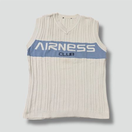 Vintage Airness knitted 90s vest retro strickveste (nike )