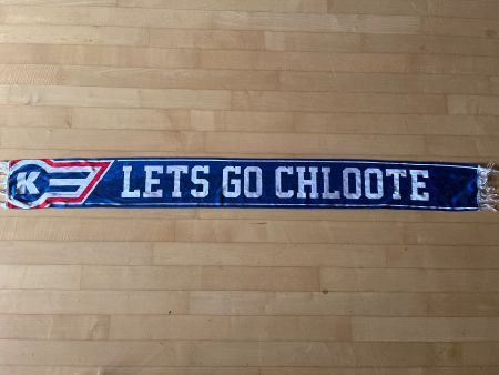 EHC Kloten Flyers Vintage Fanschal Halstuch Let's Go Chloote