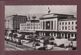 GENEVE - Gare et Hôtel Cornavin - 1946