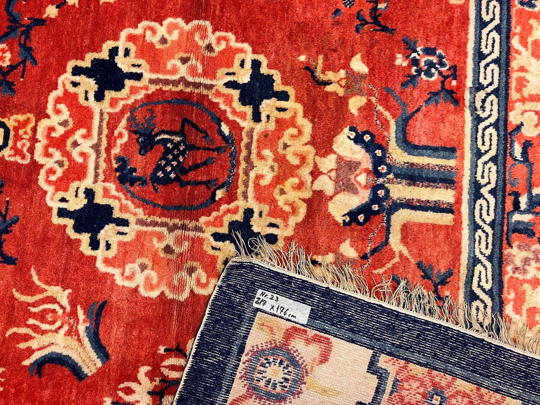 Tappeti: ANTIK CHINA TEPPICH 217X176cm – Usato da Zürich venduto da Artnuvo 6