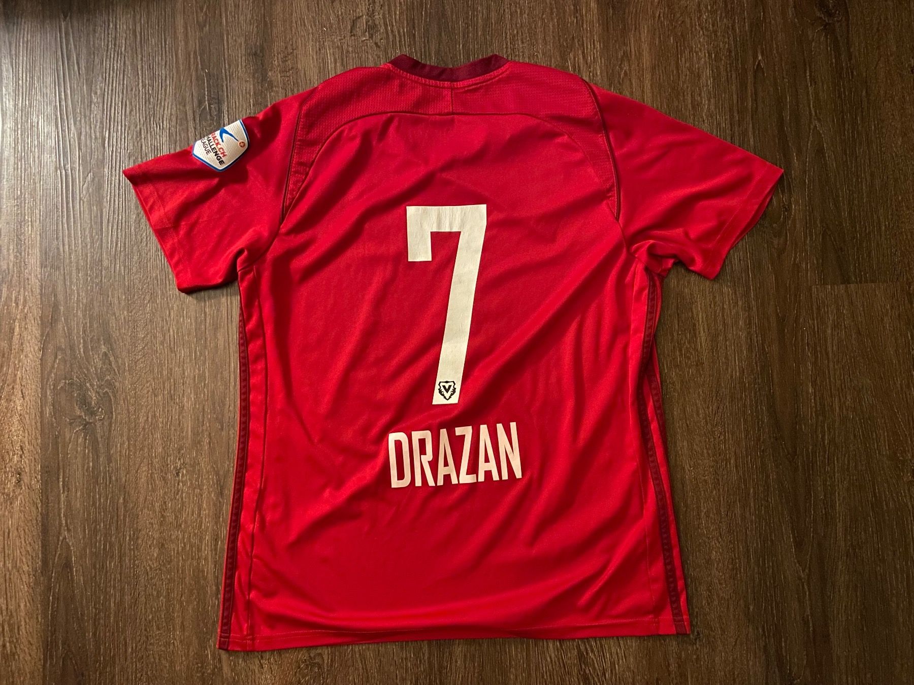 Adidas Canottiere & Pantaloni: FC Vaduz Trikot Gr. L / Drazan – Usato da Muttenz venduto da bargain_hunter 4