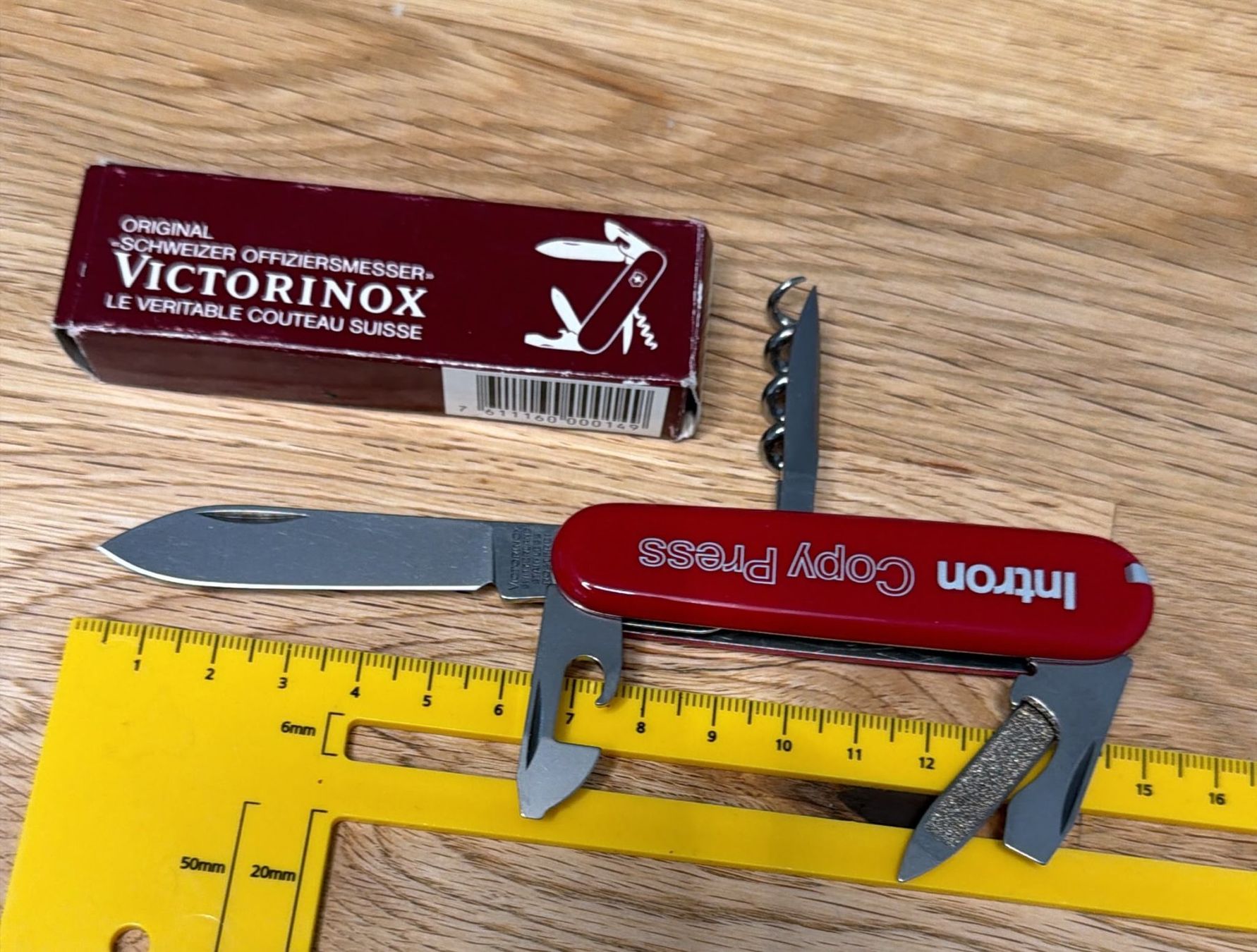 Victorinox Coltelli tascabile: VICTORONOX INTRON COPY PRESS SACKMESSER – Nuovo e nell'imballaggio originale da Zürich venduto da Frei-Occasionen 6