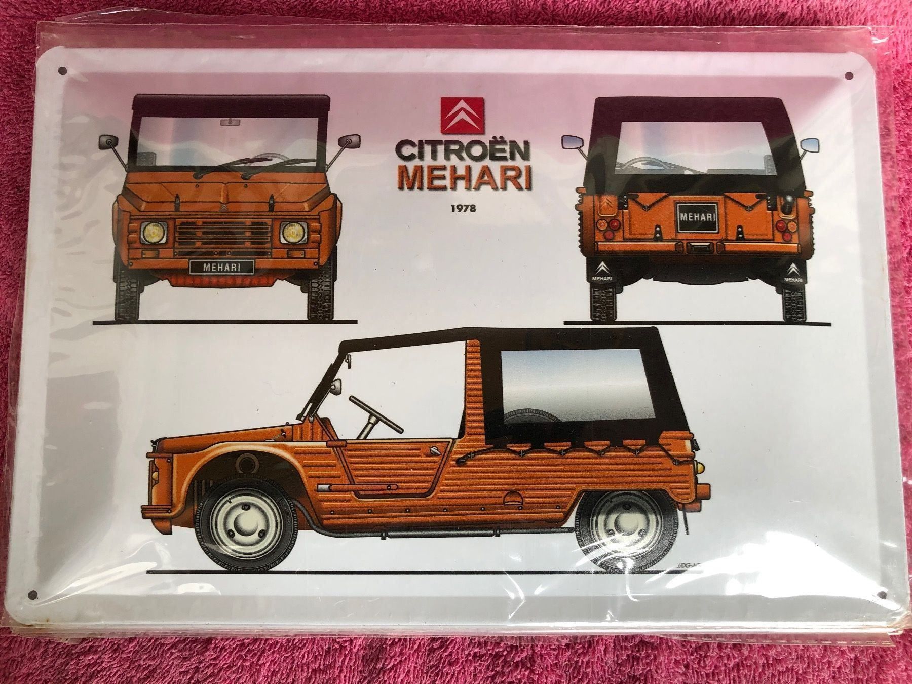 Insegne: Citroen mehari Cabrio Oldtimer classic – Nuovo (secondo la descrizione) da Reinach AG venduto da rares75
