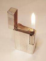 S.T. Dupont Ligne 1 „D57“ Gross – Versilbert – Sammlerstück