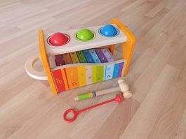 Hape Xylophon & Hammerspiel aus Holz