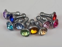 10x Anti-Dust Plug / Deko 10-Farbig, Audio Klinke 3.5mm NEU*