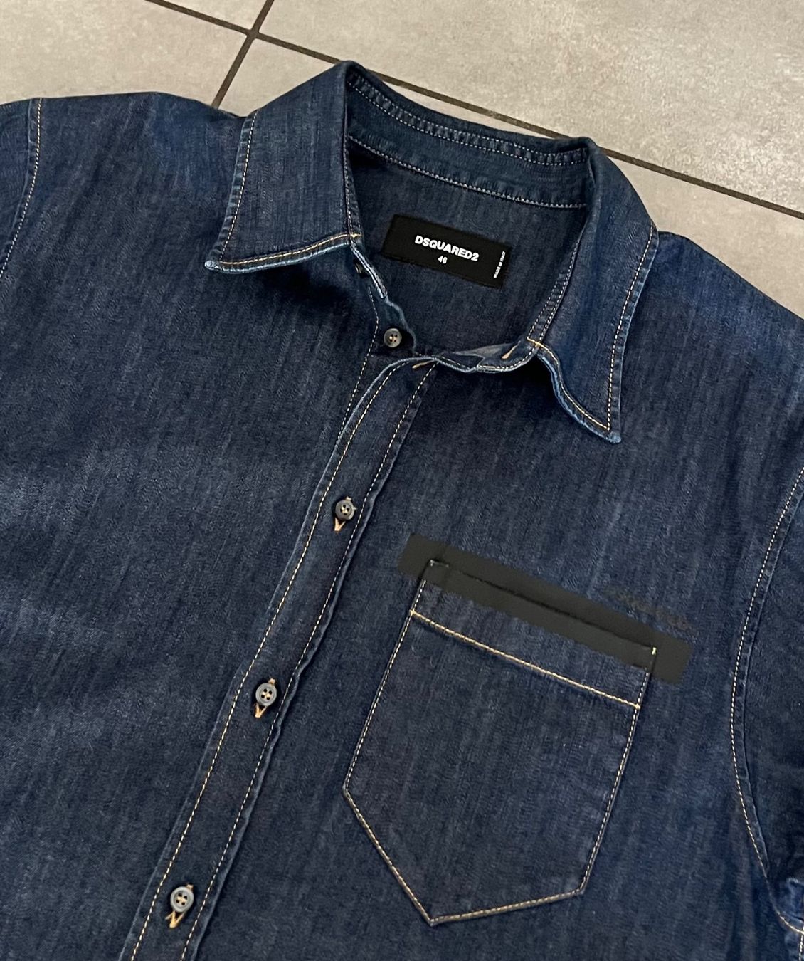 Dsquared2 Camicie: Dsquared2 camicia jeans uomo – Usato da Mendrisio venduto da fly_9wzx 4