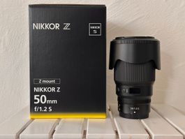 Nikon Nikkor Z 50mm 1:1.2 S (neuwertig)
