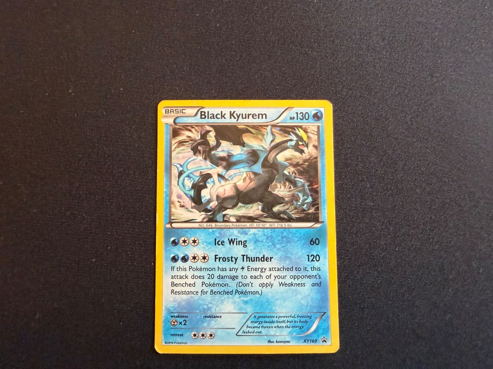 Pokémon Carte collezionabili: Black Kyurem / XY160 – Usato da Zürich venduto da mountainwizard00