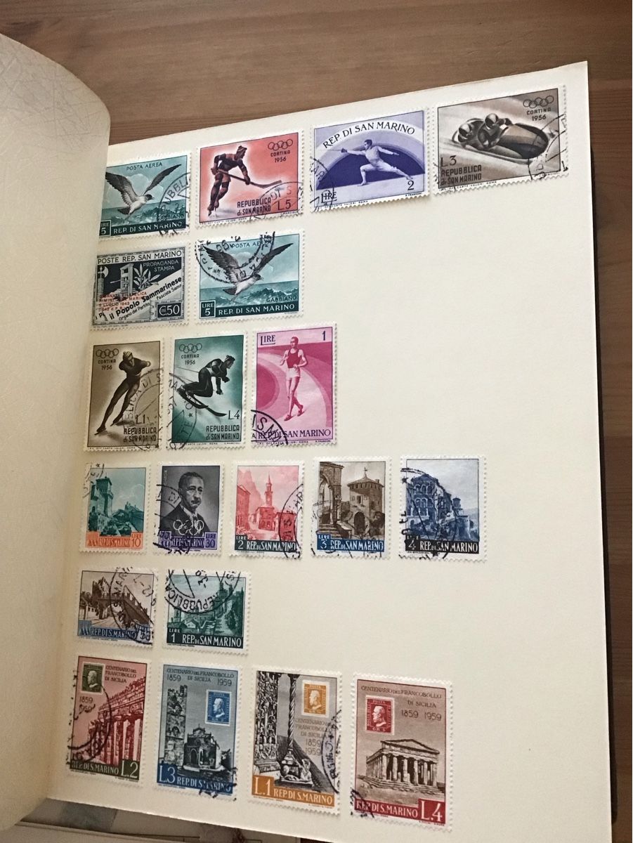 Alle Briefmarken: Briefmarken Italien – Gebraucht aus Bettwiesen von Jumpingfox 8